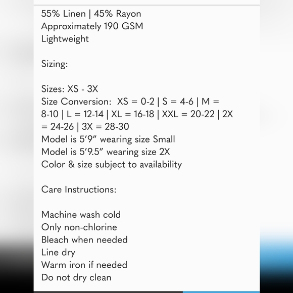 Briggs Ladies' Ruffle V-Neck Linen Blend Dress - Picture 6 of 6